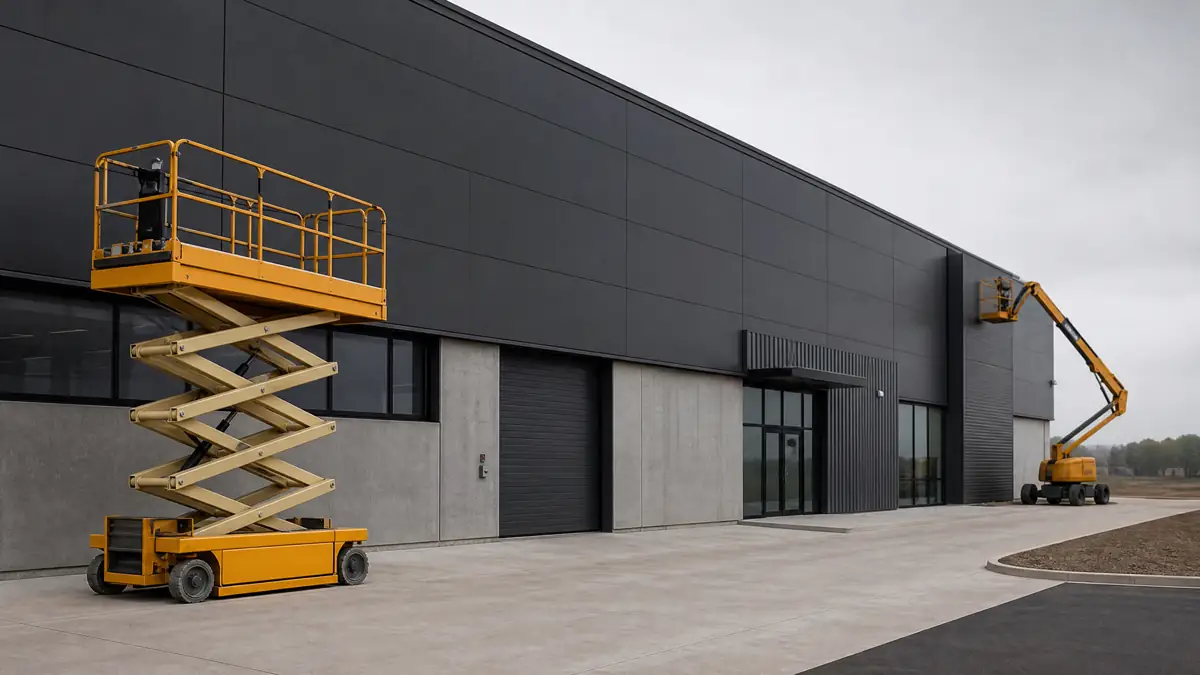 Aerial Lifts jobsite access in Harrisburg